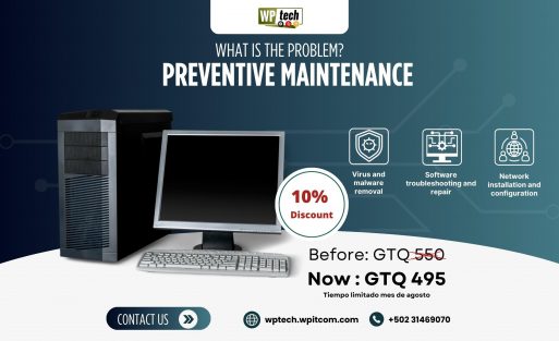 The goal of preventive computer maintenance is to predict technical failures of your desktop or laptop computer. This saves money and time due to loss of information.
